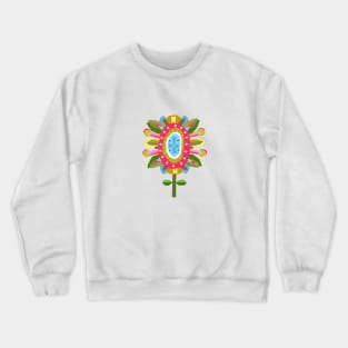 Fantasy Flower Crewneck Sweatshirt